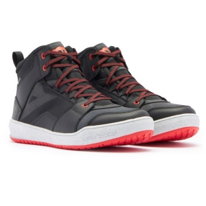 SUBURB D-WP SHOES / A66-BLACK/WHITE/RED-LAVA